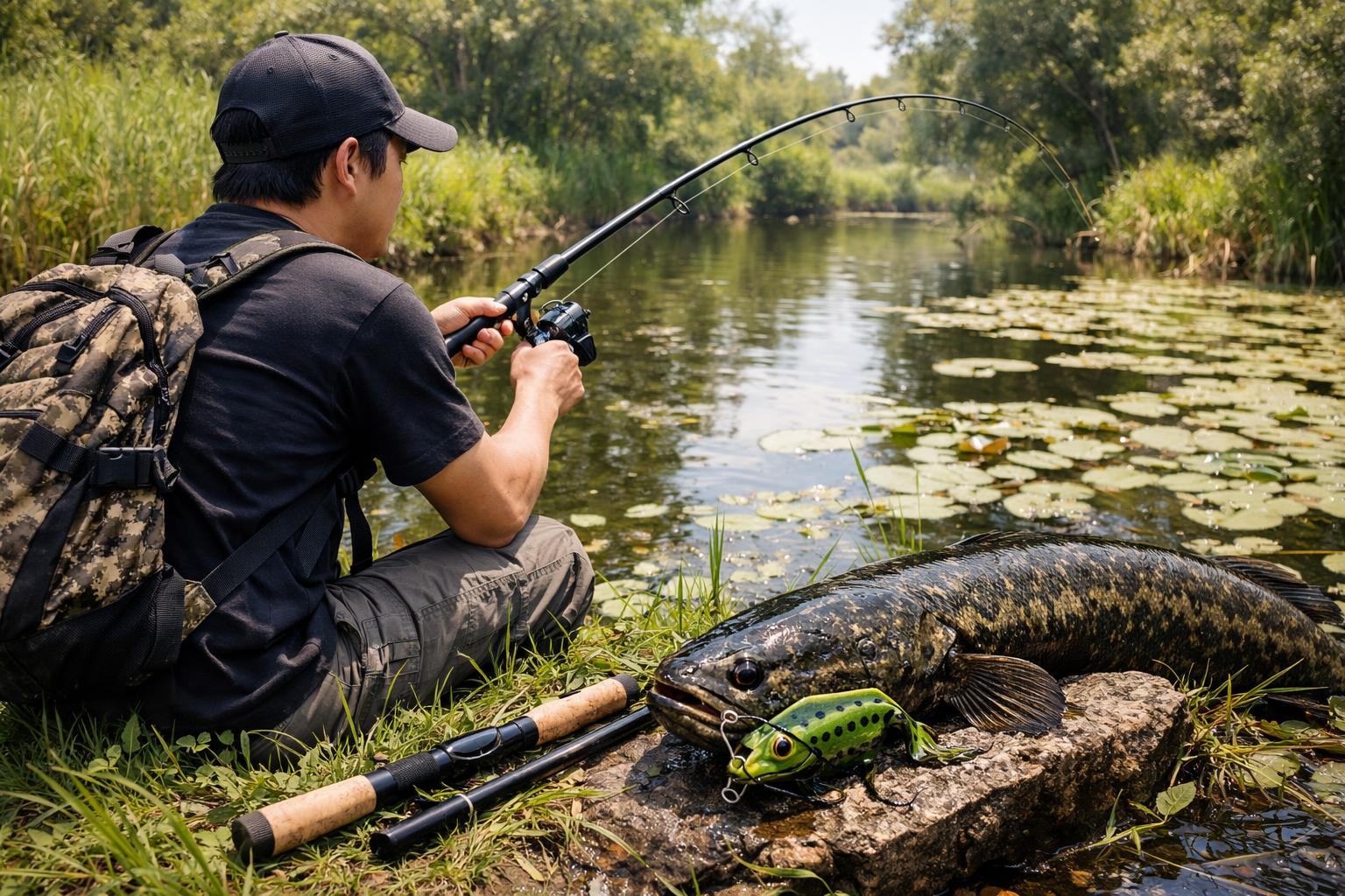 遠征やランガンに最適！携帯性で選ぶ人気の2ピース雷魚ロッドをプロが厳選！