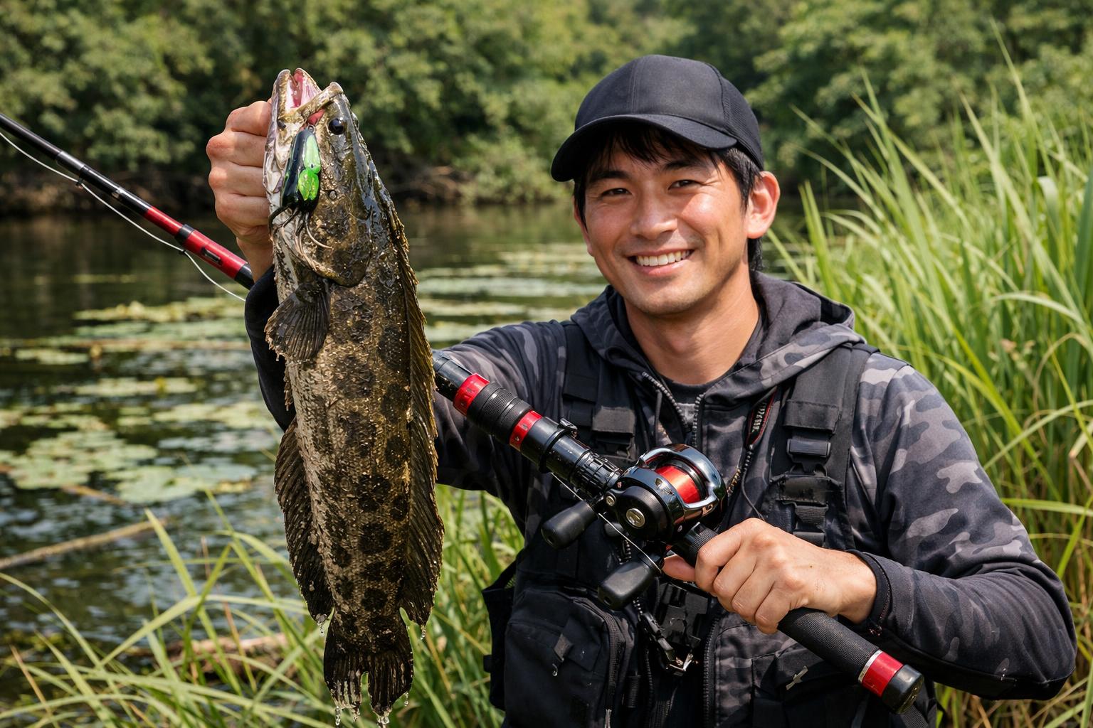【プロが解説】タコロッドは雷魚釣りに使える？代用のメリット・デメリット