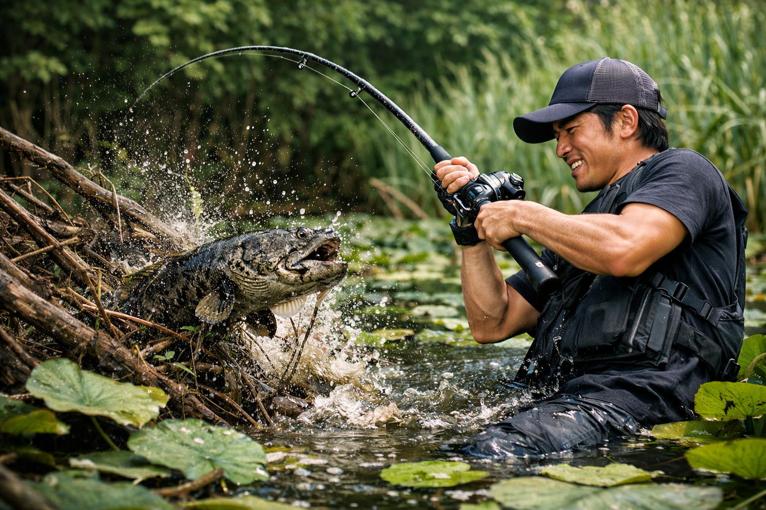 釣果が変わる！フィッシュマン雷魚ロッドがモンスターを獲れる3つの理由と使い方