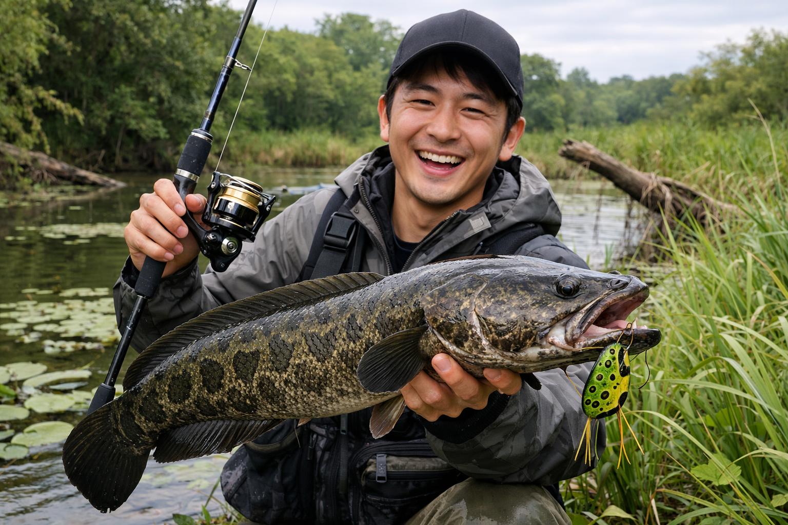 シーバスロッドで雷魚は無理じゃない！専用ロッドとの違いと流用する際の注意点まとめ