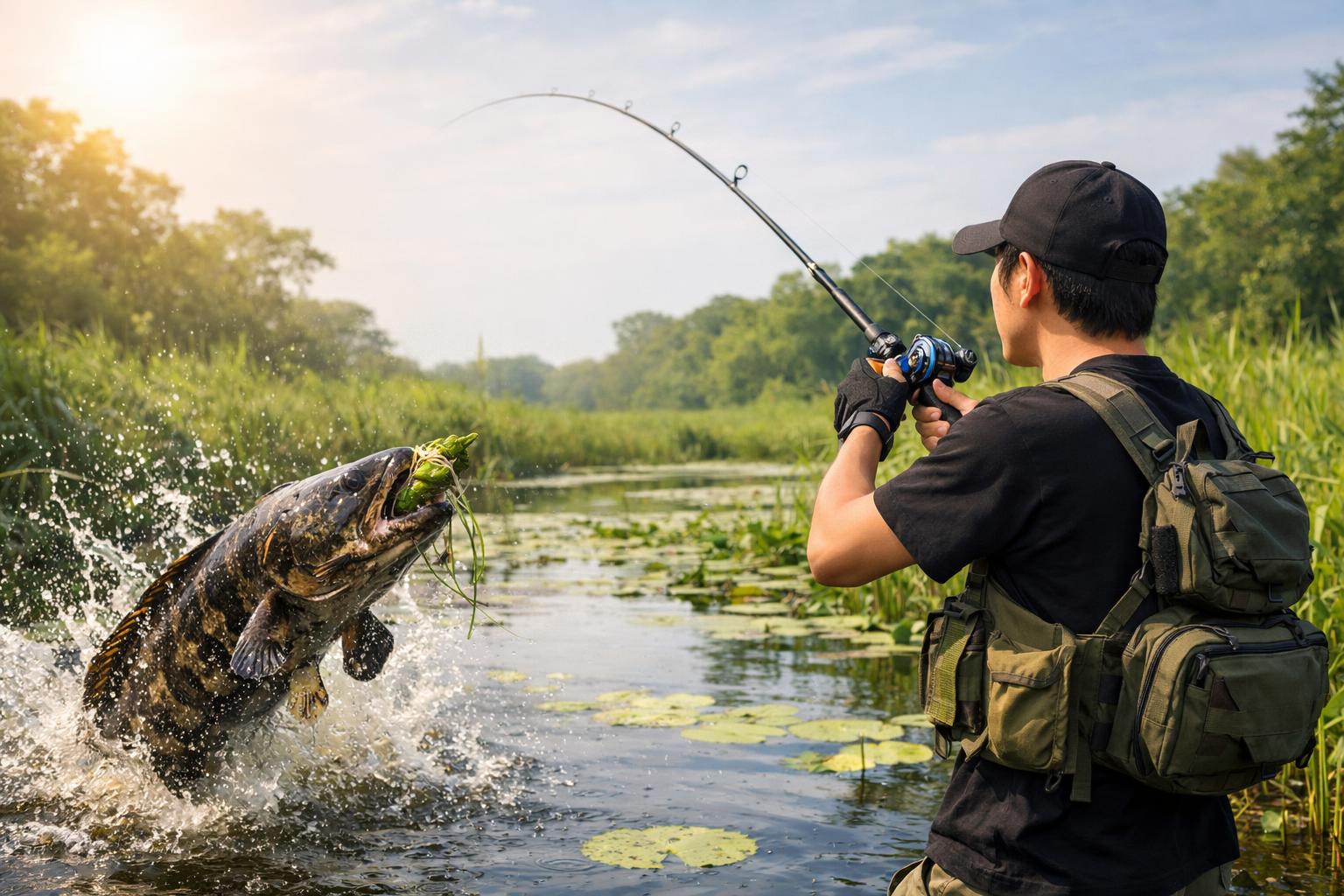 初心者必見！パワーも妥協しないおすすめ軽量雷魚ロッド入門ガイド