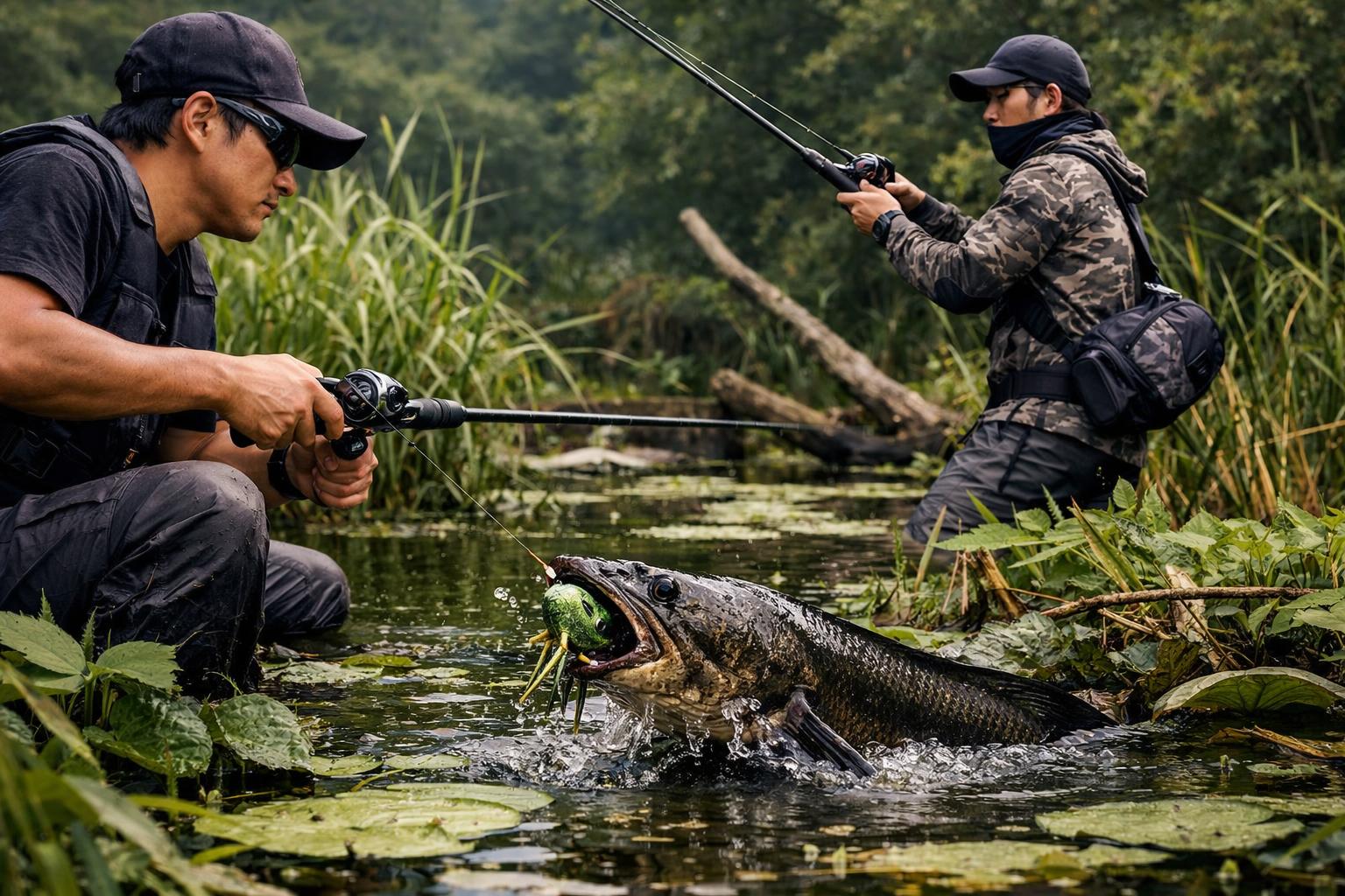タトゥーラ 300・400で始めるヘビーカバー雷魚攻略！どっちを選ぶべき？