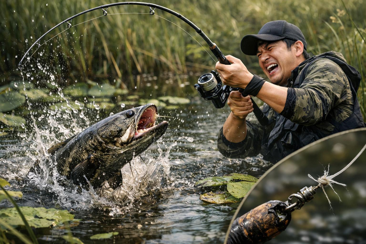 【初心者必見】雷魚釣りのラインブレイクはナイロンの太さが原因だった！？失敗しないラインの選び方完全ガイド