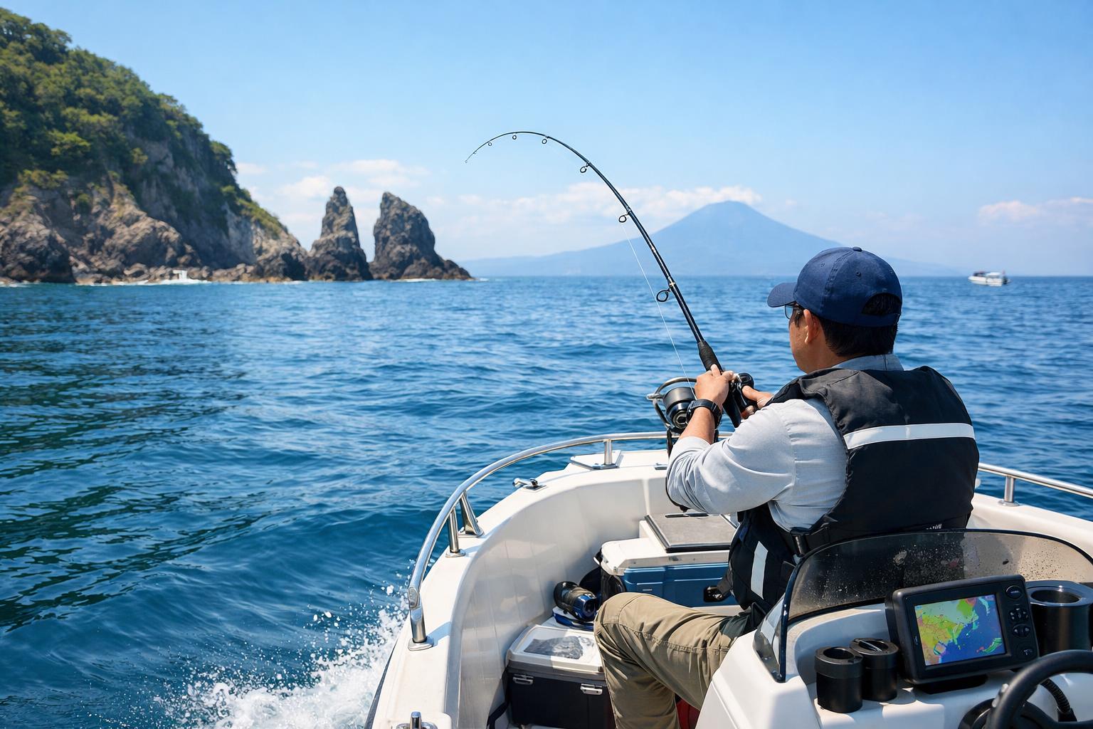 海釣り　船舶免許