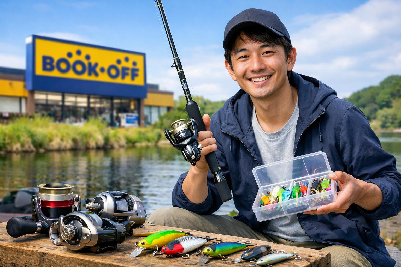 ブックオフの釣具買取