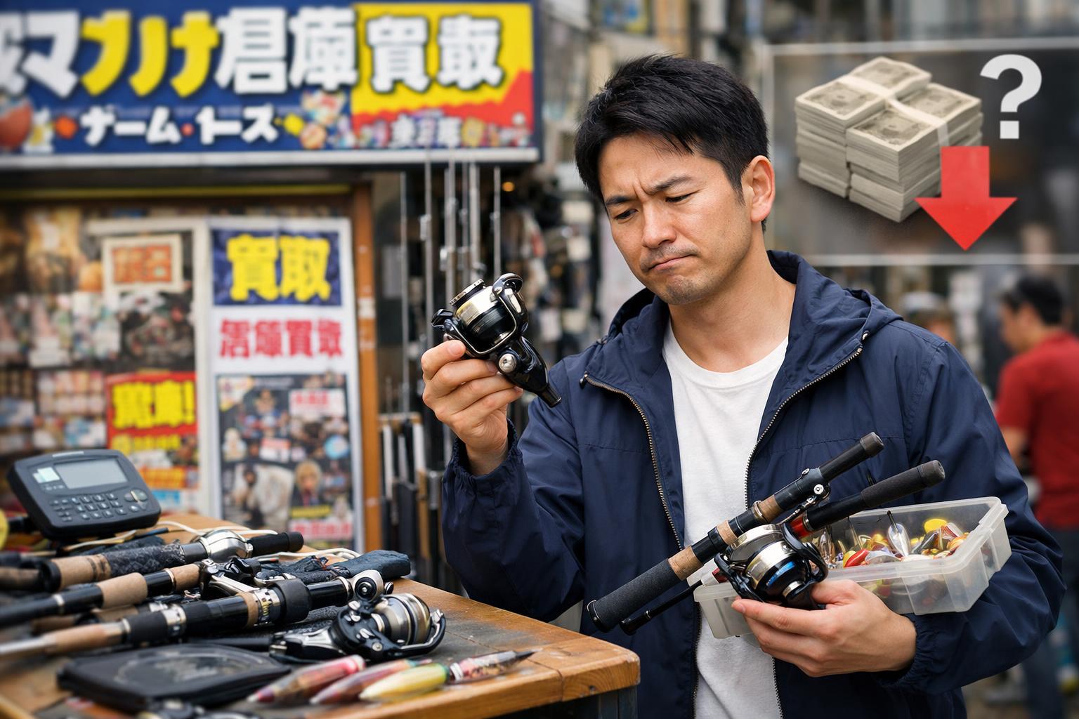 マンガ倉庫　釣り具買取