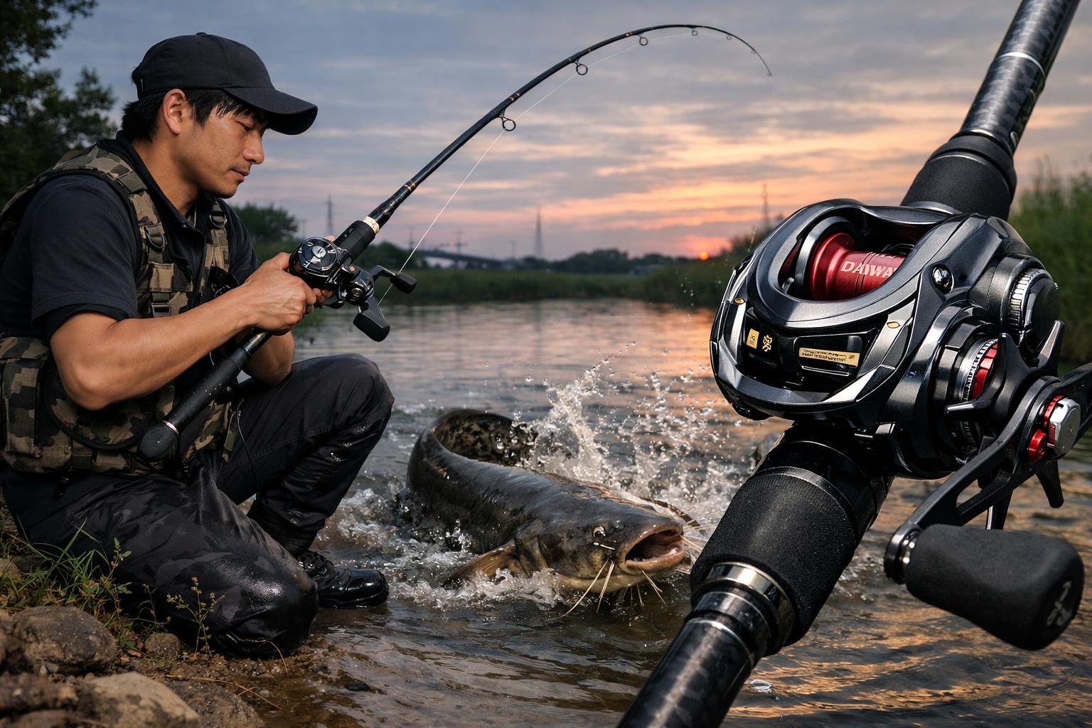 ナマズ釣り最強リールはこれ！ダイワのおすすめモデル5選