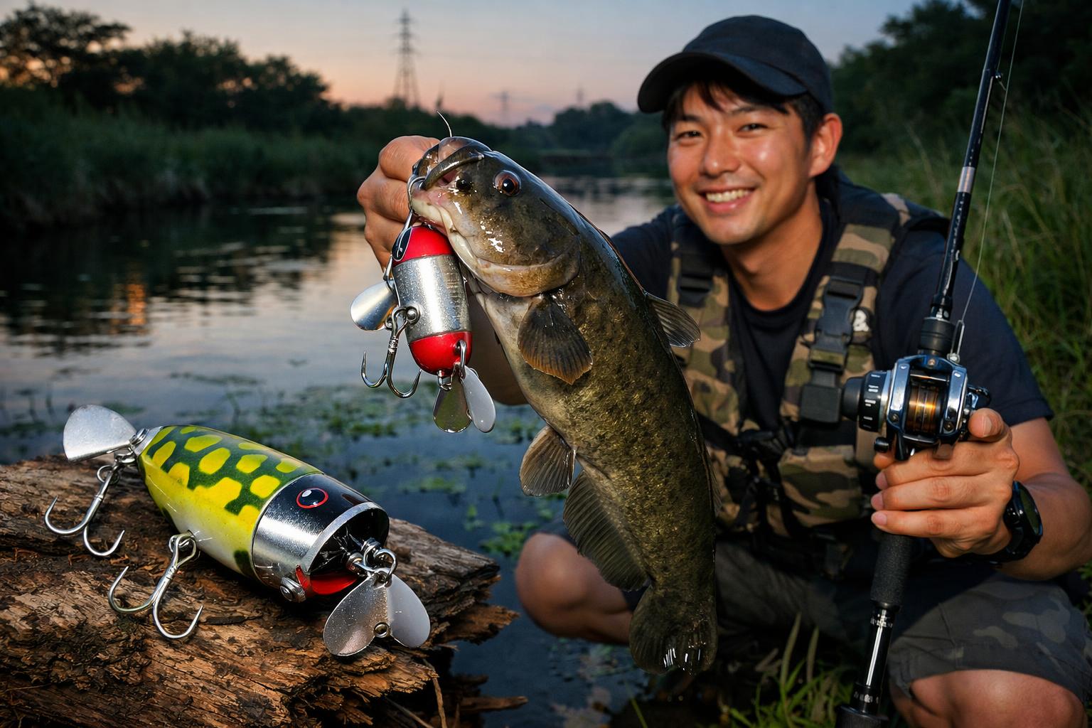 ナマズはビッグバドで釣果倍増！プロが教える最強チューニングと使い方