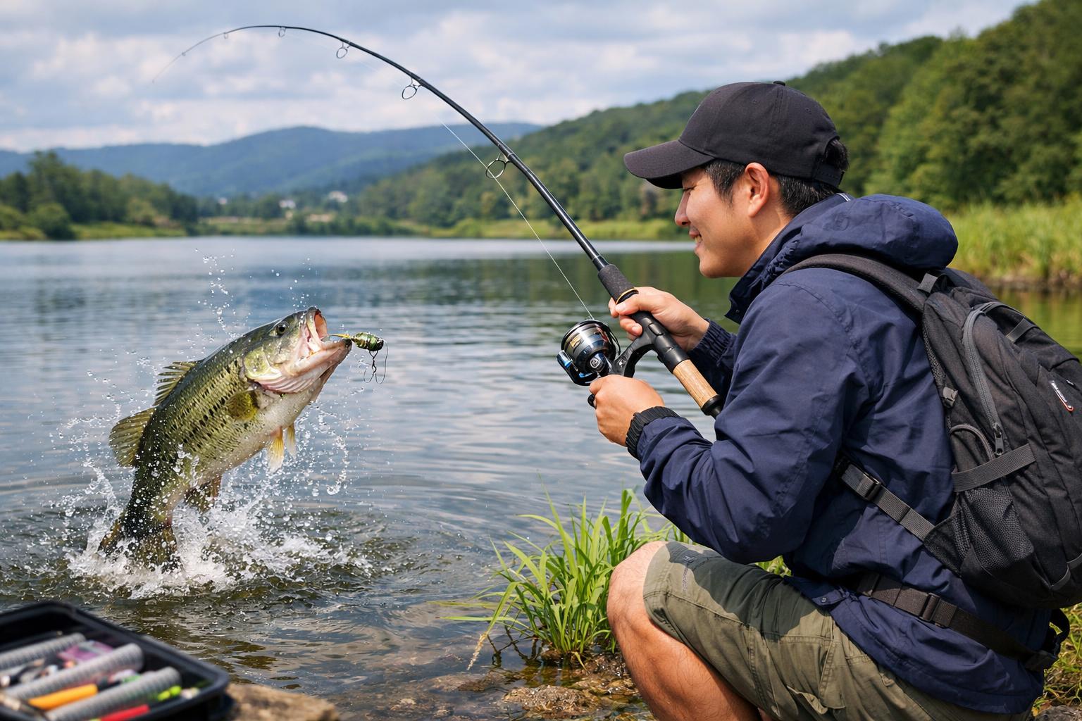 トラウトロッドでバス釣りは可能？代用のメリット・デメリットを詳しく解説！