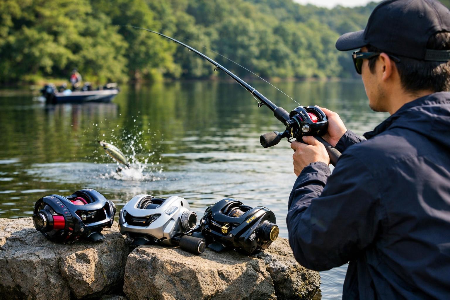 【初心者必見】バス釣りベイトリールのおすすめ最強ランキング！投げやすい人気モデルと失敗しない選び方