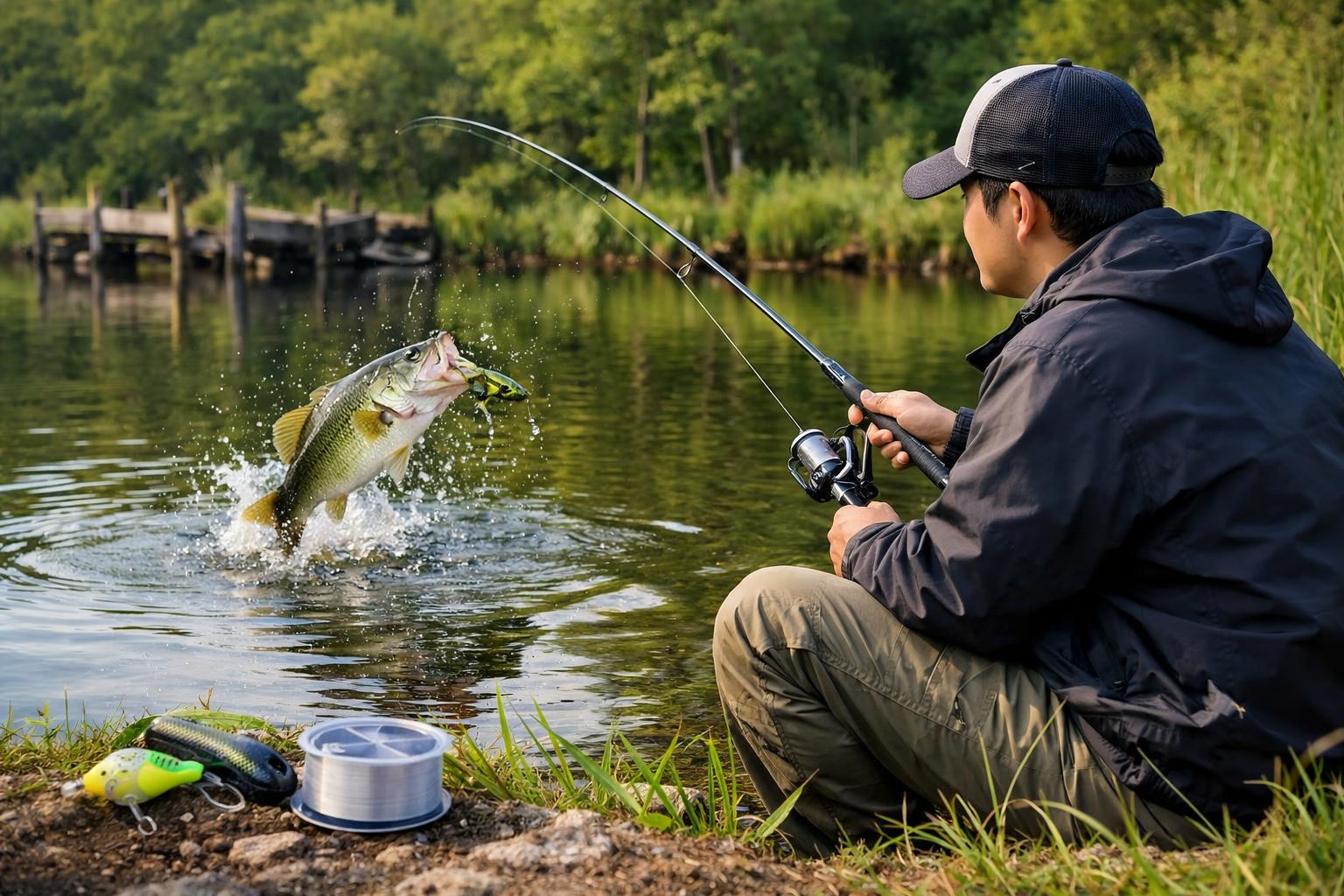 【バス釣り】スピニング用ナイロンラインおすすめ5選！プロが太さの選び方を徹底解説