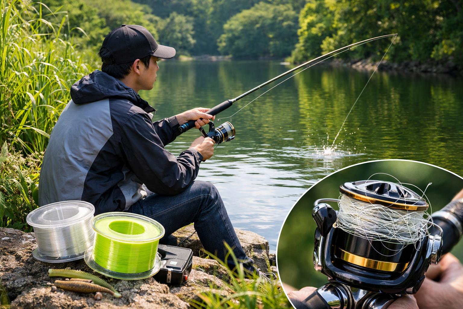 【バス釣り】スピニング用フロロおすすめランキング！失敗しない選び方も解説！