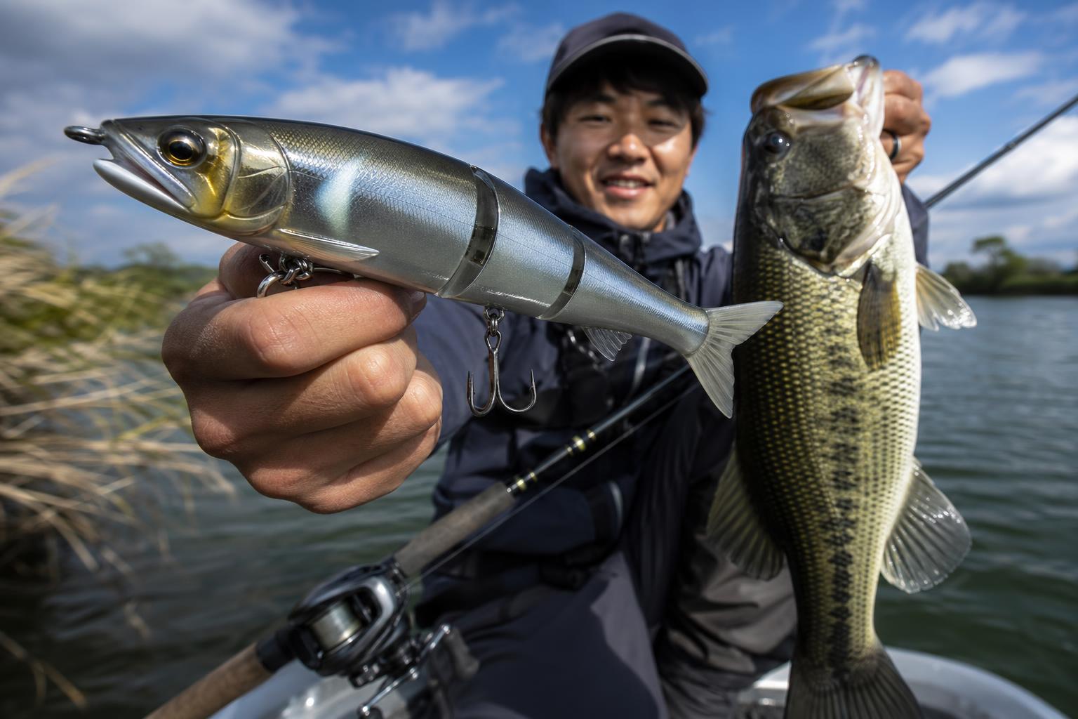 デカバスハンター直伝！ジョイクロのバス釣り方とシークレットチューン